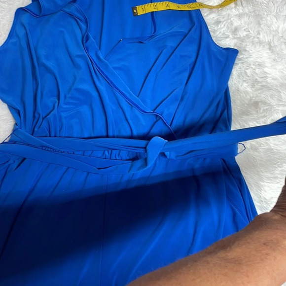 NWT N.Y. Collection Jumpsuit Navy Blue - Picture 9 of 12